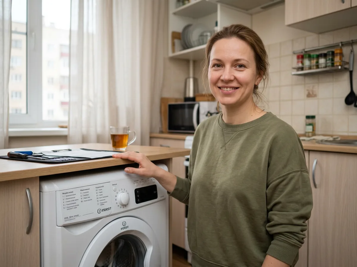 Аватар клиентки Элины, довольной ремонтом стиральной машины на дому в Москве, нейтральный портрет